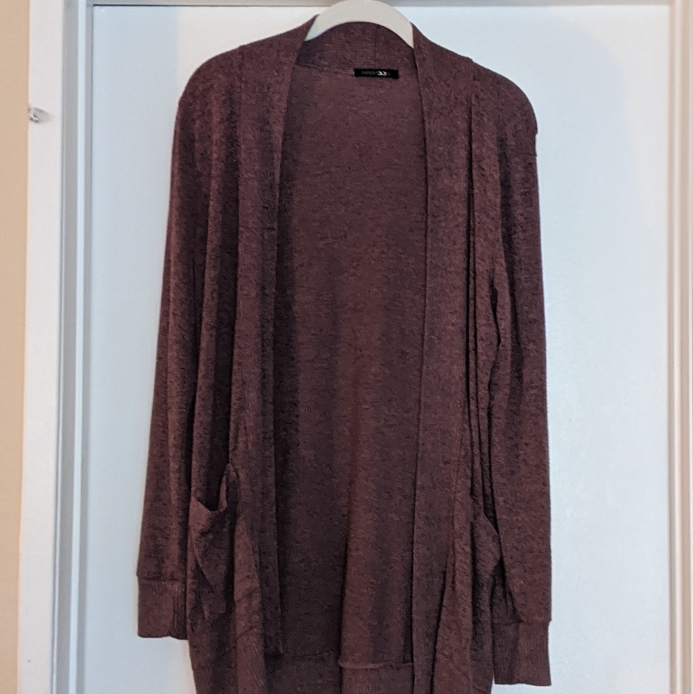 Mauve cardigan